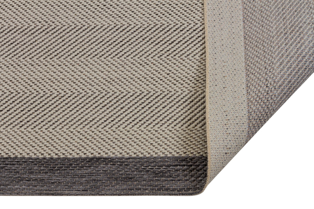 Sisal Bej Gri Makine Halısı AS02