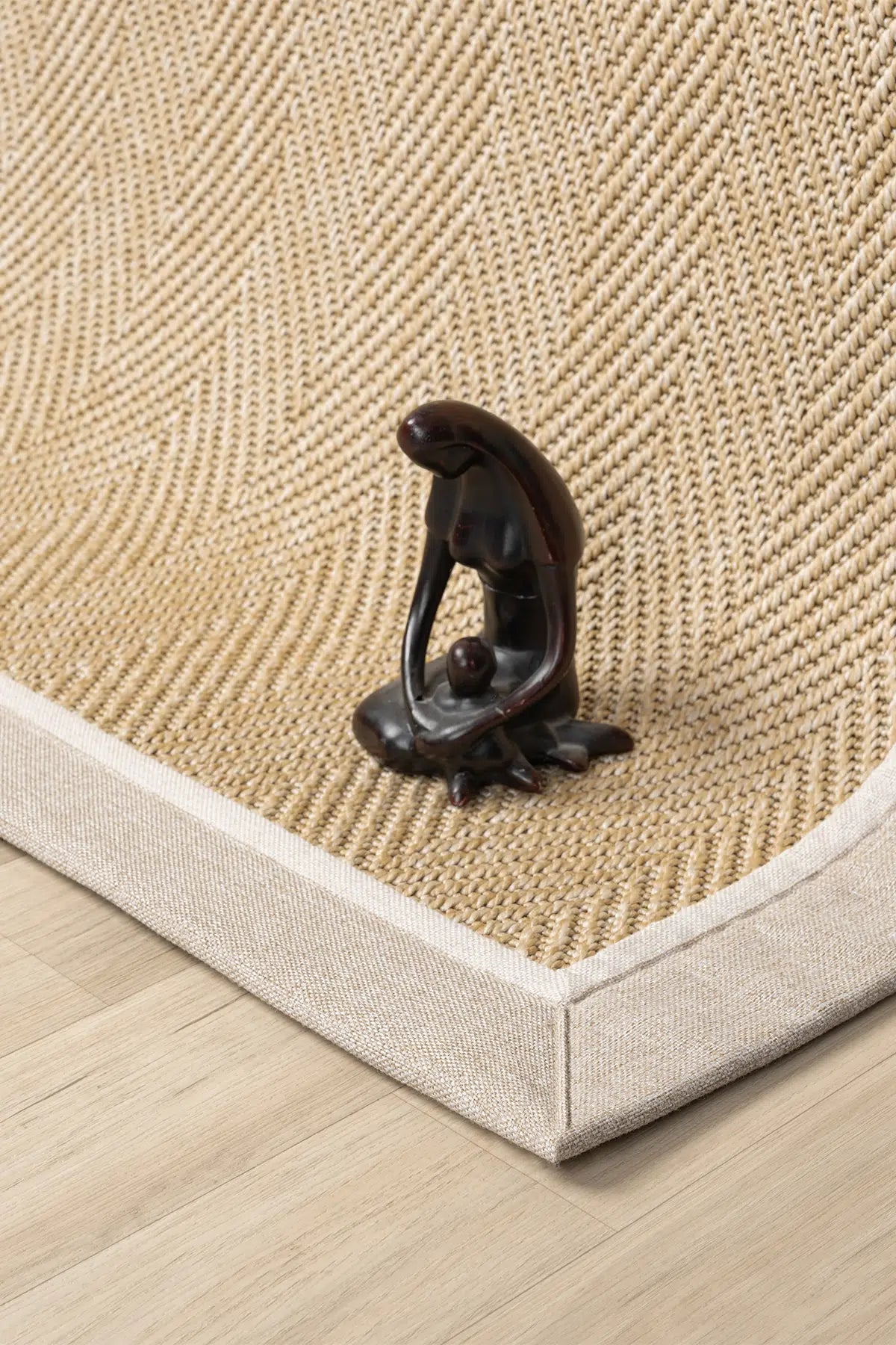 Bombay Bej Halı - Kolay Temizlenen Modern Sisal Halı