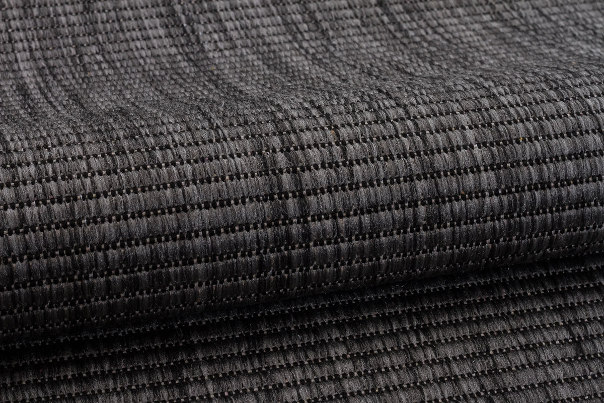 Sisal Antrasit Siyah Makine Halısı AS01