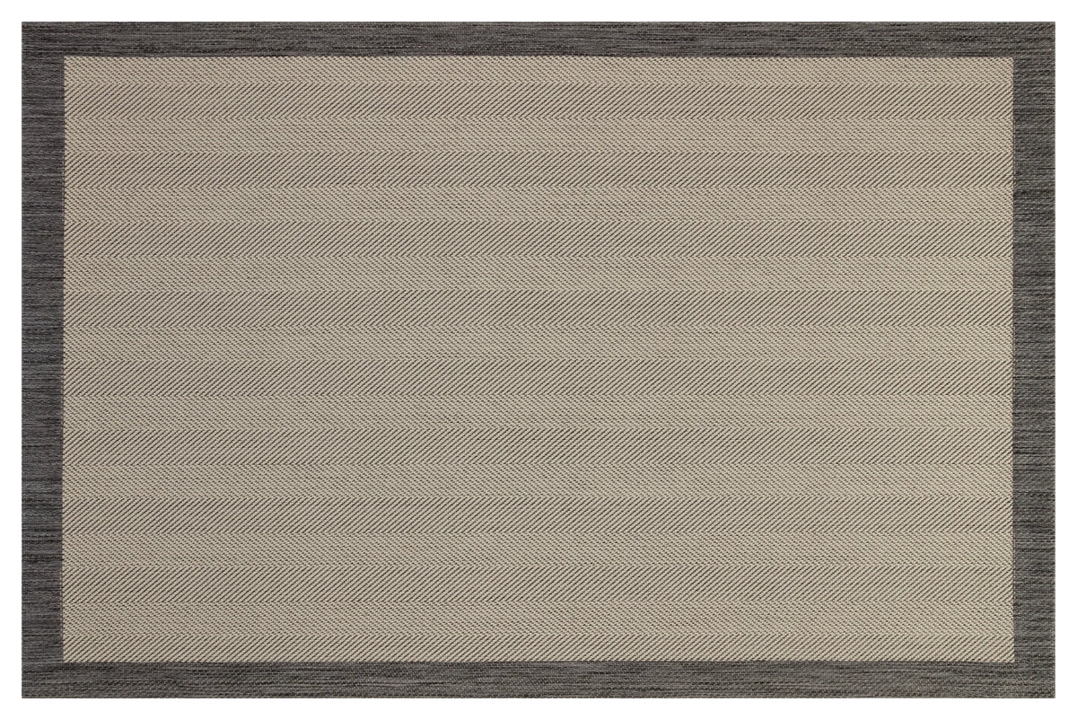 Sisal Bej Gri Makine Halısı AS02