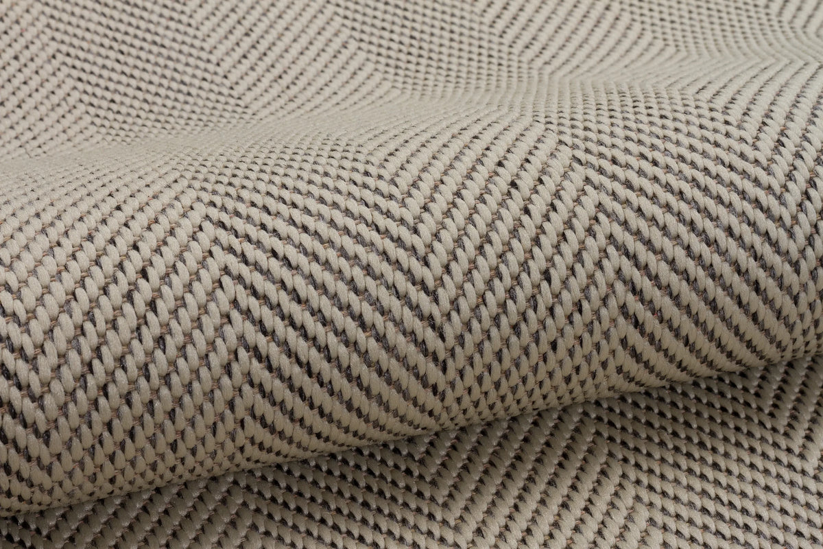 Sisal Bej Gri Makine Halısı AS02