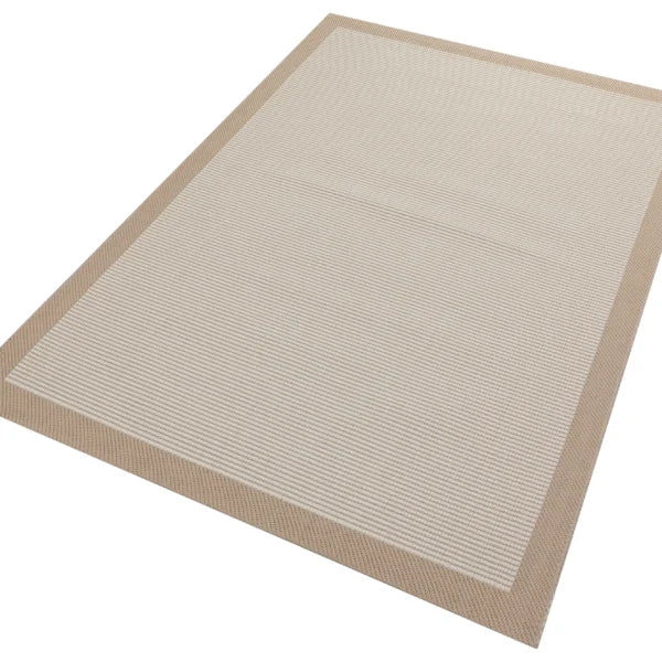 Sisal Beyaz Bej Makine Halısı AS05