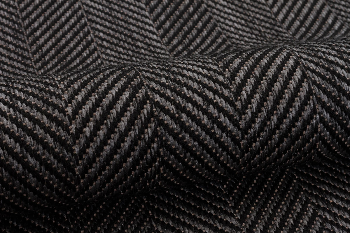 Sisal Antrasit Siyah Makine Halısı AS06