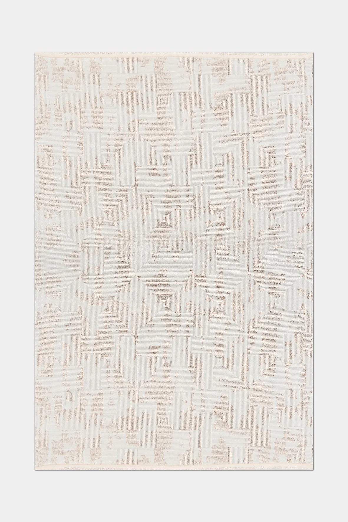 WİNS Vizon/Krem Halı - Özel Ölçü, Modern ve Dayanıklı