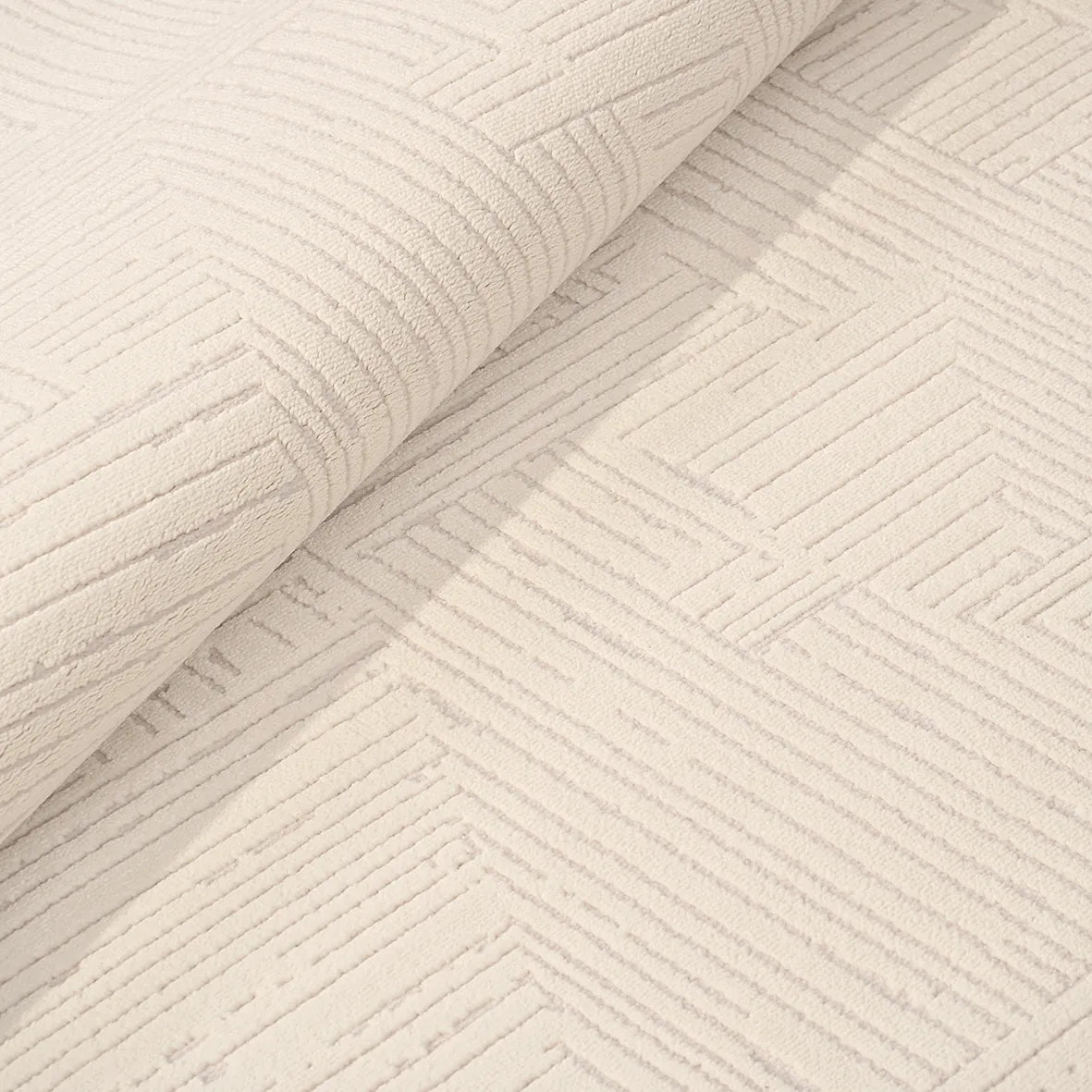 Avangarde Krem Halı - Özel Ölçü, Kolay Temizlenebilir ve Şık
