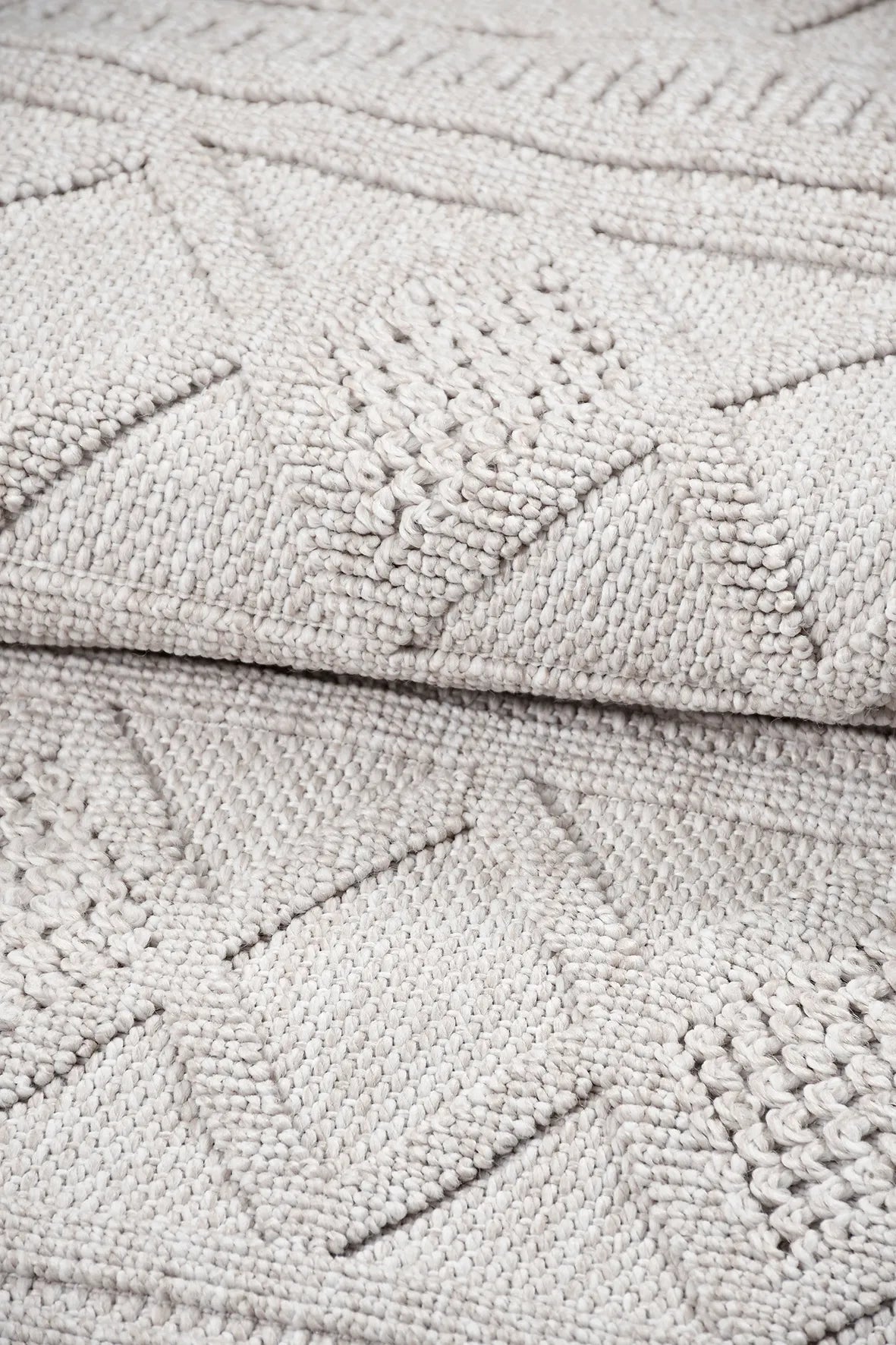 BEREN Bej Halı - Özel Ölçü, Kaydırmaz Taban, Kolay Temizlik