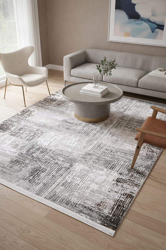 Roxstone Antrasit Halı - Özel Ölçü ile Modern Tasarım