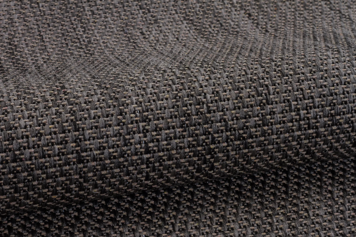 Sisal Gri Siyah Makine Halısı 9715