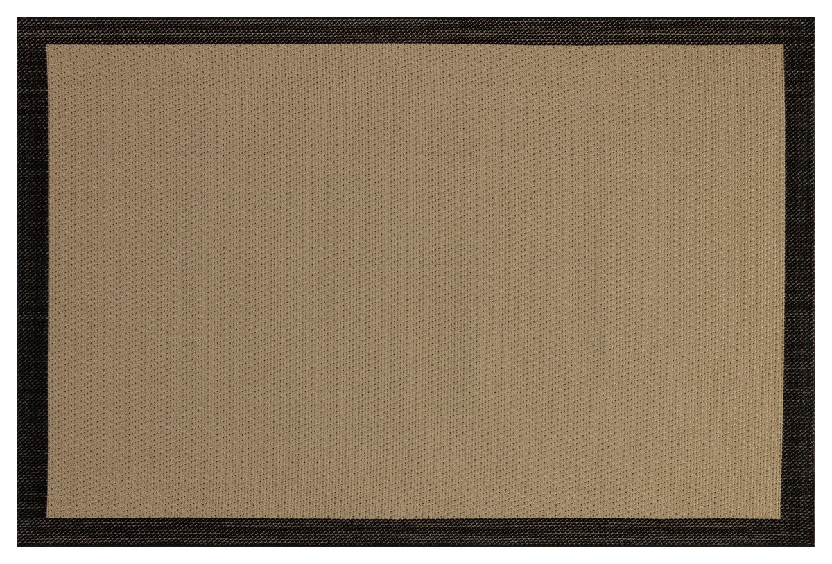 Sisal Gold Siyah Makine Halısı 9716