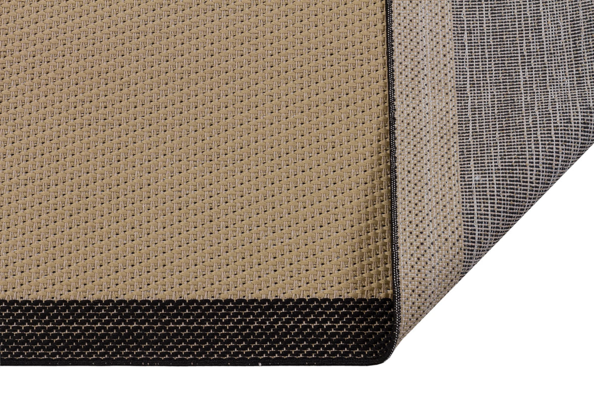 Sisal Gold Siyah Makine Halısı 9716