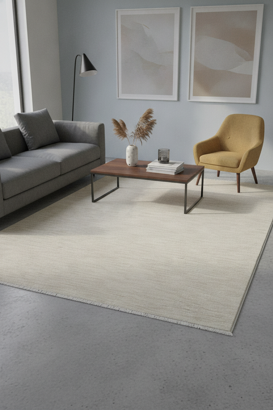 Orjin Krem Halı - Salon, Yatak ve Çocuk Odası İçin Şık Seçim
