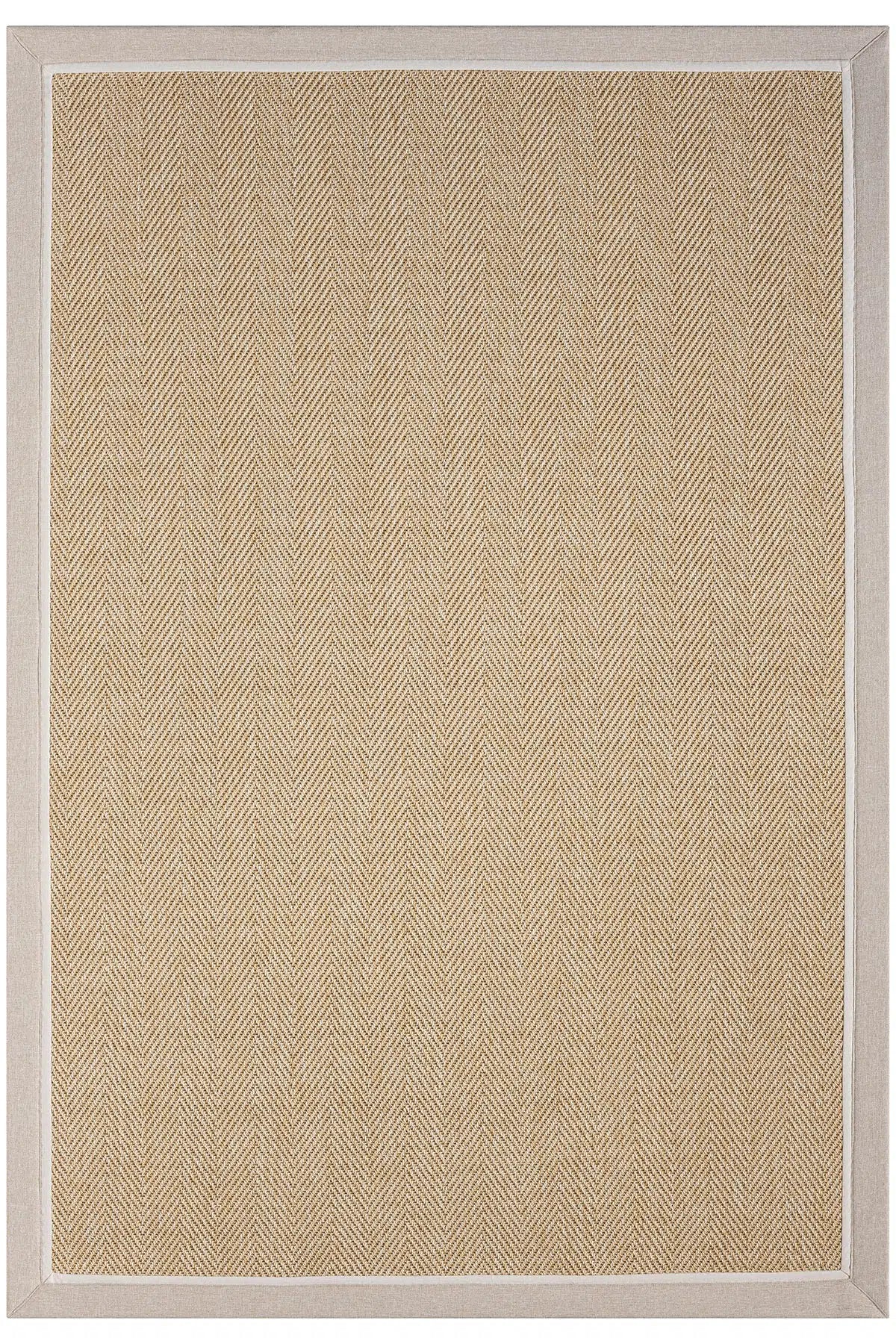 Bombay Bej Halı - Kolay Temizlenen Modern Sisal Halı
