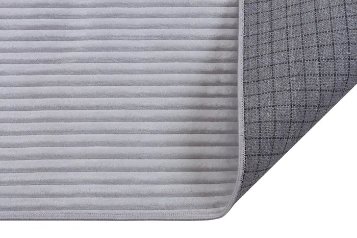 Gri Line Peluş Halı