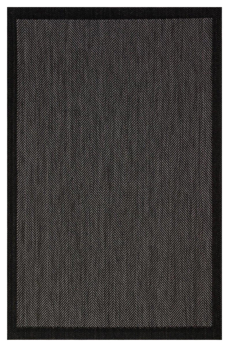 Sisal Antrasit Siyah Makine Halısı AS06