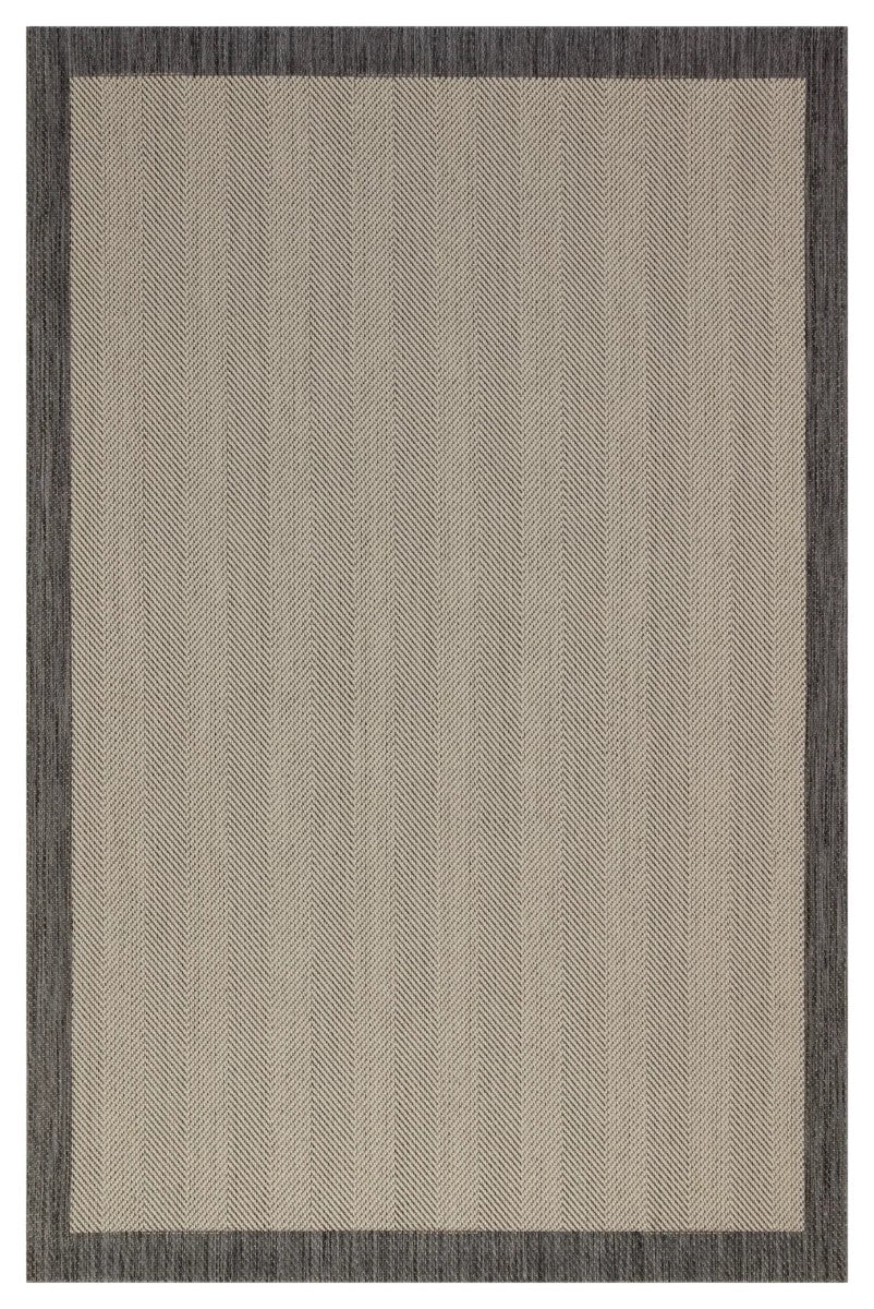 Sisal Bej Gri Makine Halısı AS02