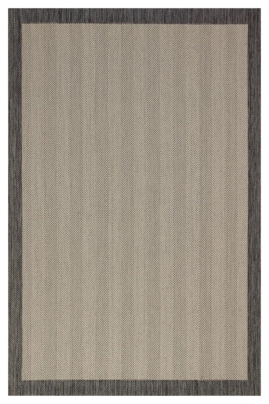 Sisal Bej Gri Makine Halısı AS02