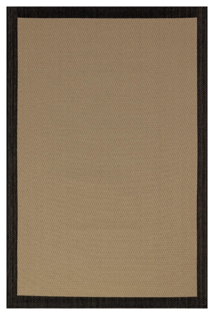Sisal Gold Siyah Makine Halısı 9716
