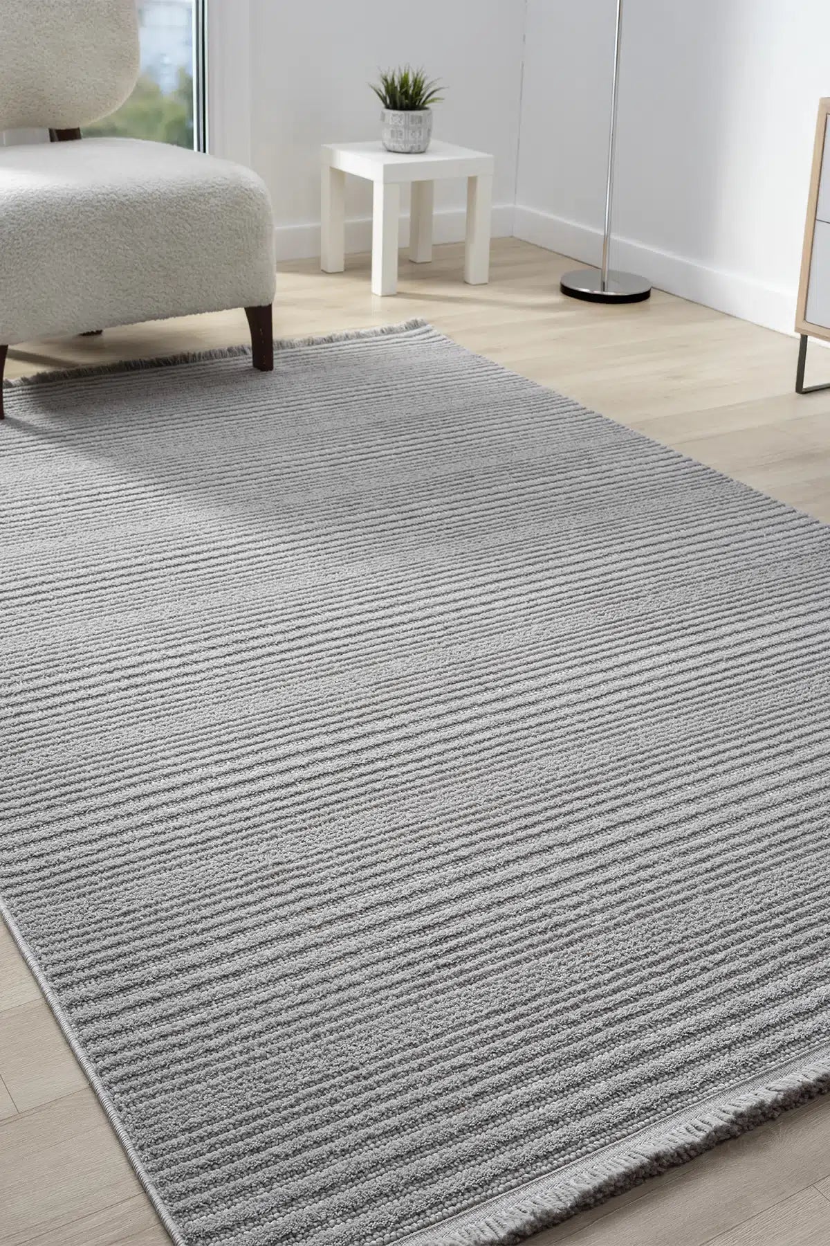 Zara Gri Halı - Modern ve Konforlu Tasarım (950)