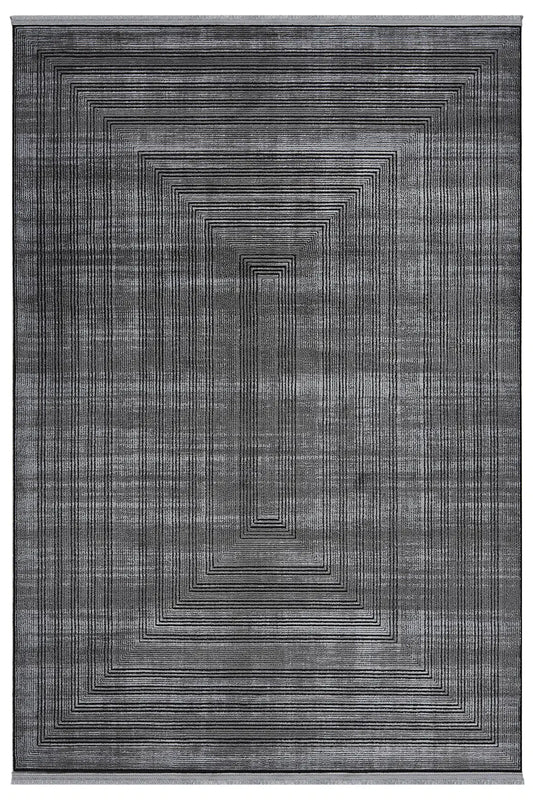 Zen Antrasit Halı - Yumuşak Dokulu Akrilik Halı (7005)